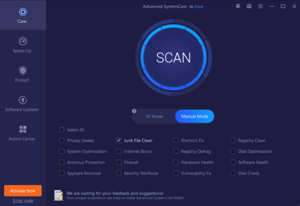 Advanced SystemCare Iobit