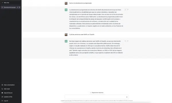 Qué es y precio de ChatGPT – Open AI - Ejemplos