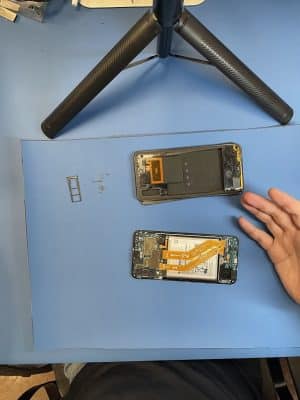 Como Cambiar Pantalla Galaxy A50 - Acceso Placa Base
