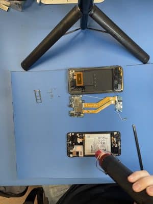 Como Cambiar Pantalla Galaxy A50 - Quitar Batería