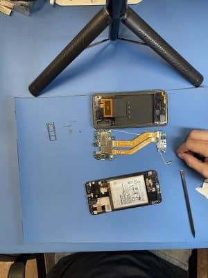 Como Cambiar Pantalla Galaxy A50 - Quitar Placa Base