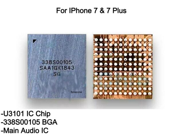 Falla el audio en mi iPhone 7 - Chip U3101