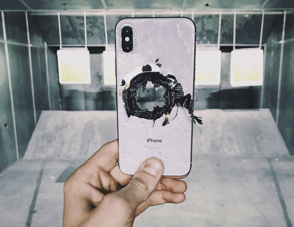 ¿Qué hago con mi iPhone X roto?