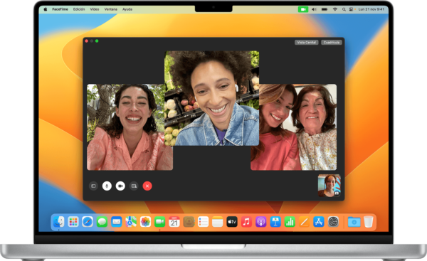 MacOS Ventura - Novedades FaceTime