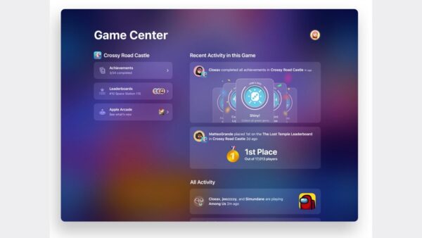 MacOS Ventura - Novedades Game Center