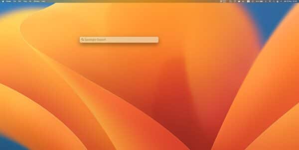 MacOS Ventura - Novedades SpotLight