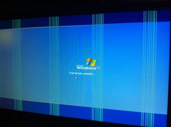 Reparación Tarjeta Gráfica - Rayas