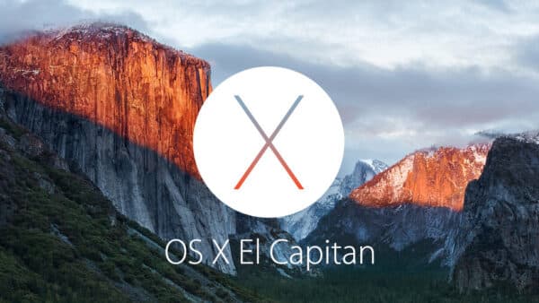 Versiones de MacOS - El Capitán