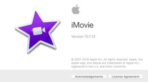 MacOS Catalina - iMovie