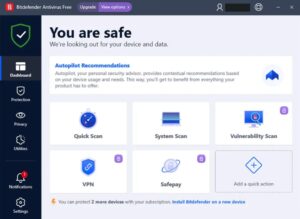 Anti-Malware Gratis Bitdefender Antivirus Free Edition