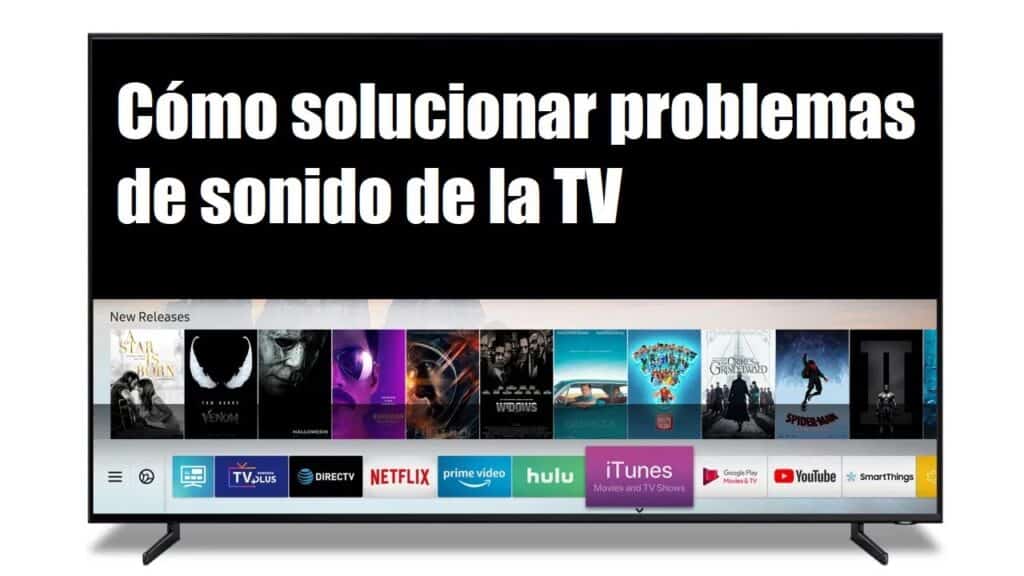 Reparación Televisor no tiene Sonido