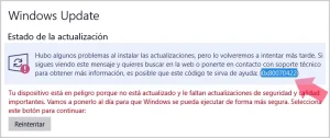 Solución Error 0x80070422 en Windows 10