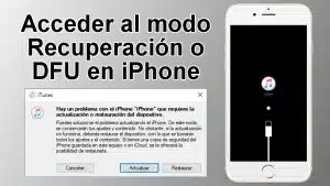 iPhone en Modo de Recuperación DFU