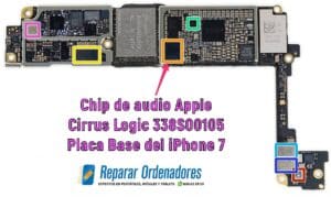 Reparar Chip de Audio iPhone 7