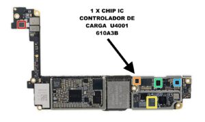 Chip IC Controlador de Carga U4001