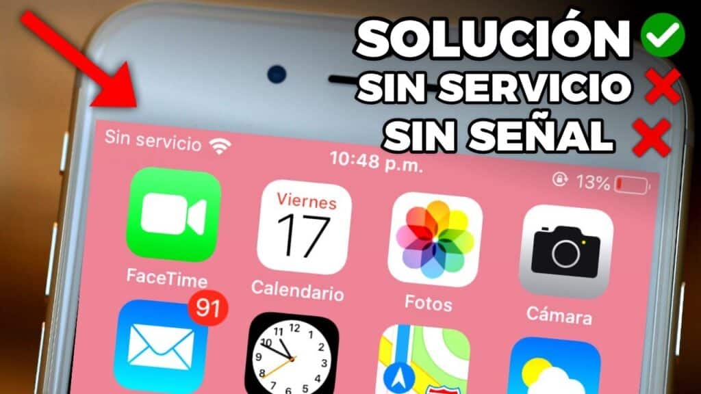 Reparar iPhone sin Servicio