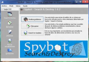 Spybot Search & Destroy