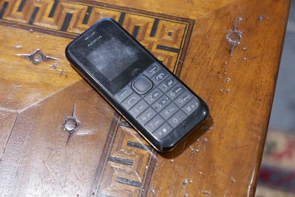 El móvil de Arturo Pérez Reverte - Nokia