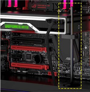 Detalle Soporte Tarjeta Grafica GPU
