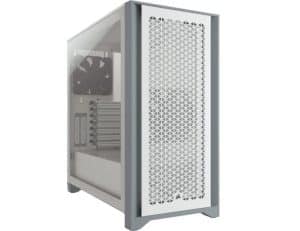 PC Gamer Jugón Caja Corsair 4000D Airflow Cristal Templado USB 3.1 Blanca