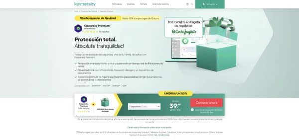 Los mejores antivirus 2025 - Kaspersky Total Security