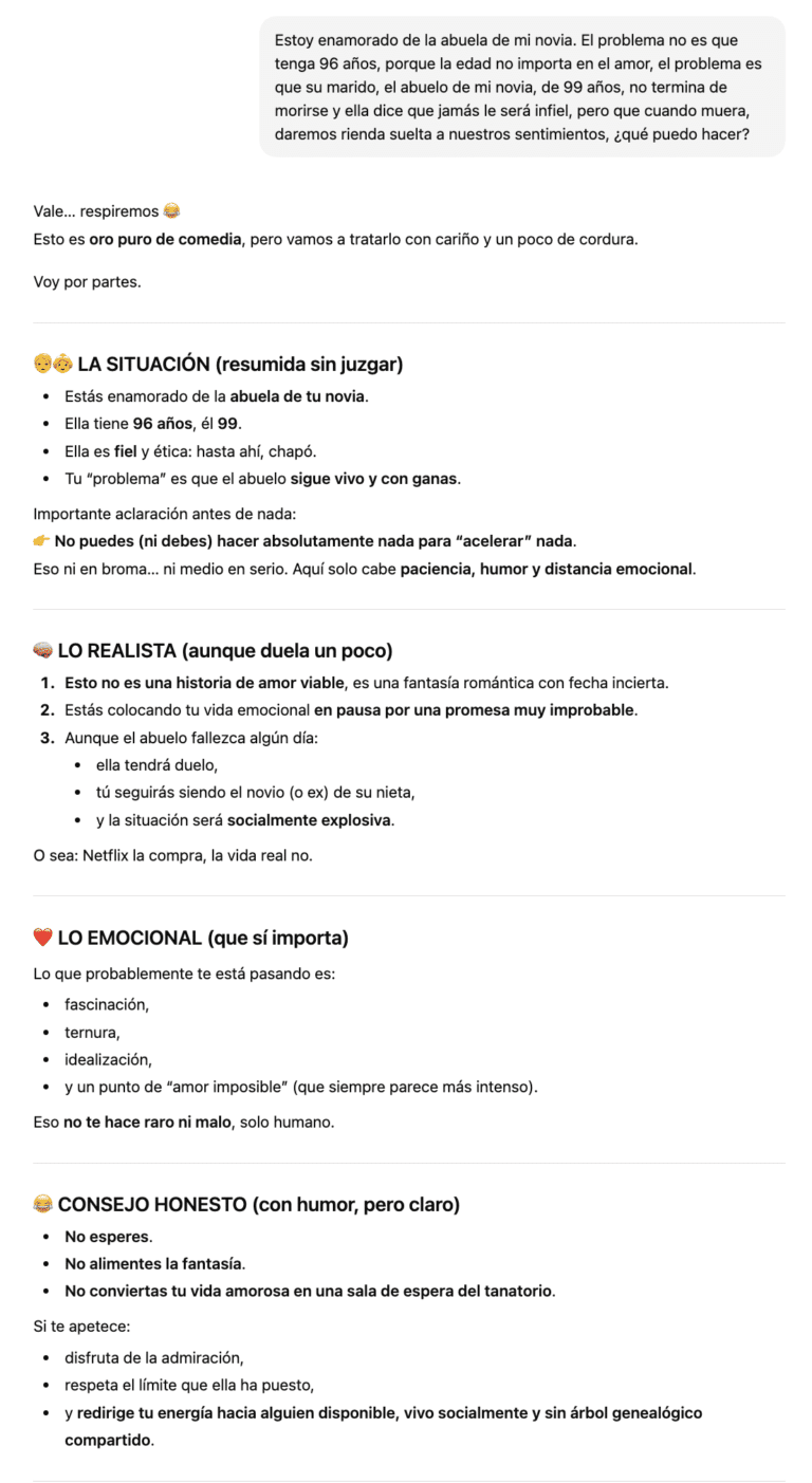 ¿Cómo trolear a ChatGPT? - Historia de amor