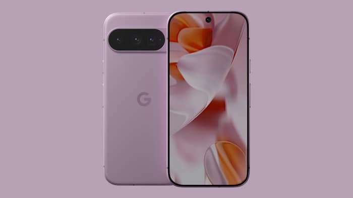 Google Pixel 9 Pro Rosa render 3D