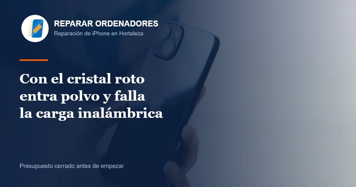 Riesgos de usar el iPhone con el cristal trasero roto
