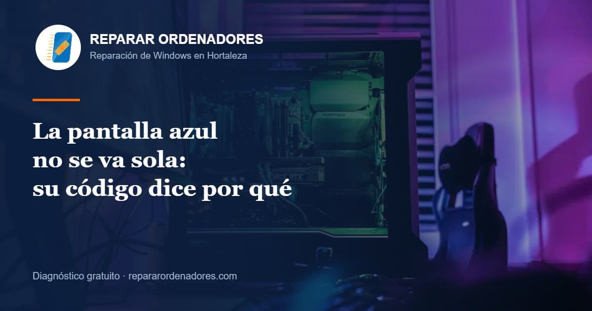 Pantalla azul en Windows 10: Causas y soluciones 4 El código de la pantalla azul indica la causa del error