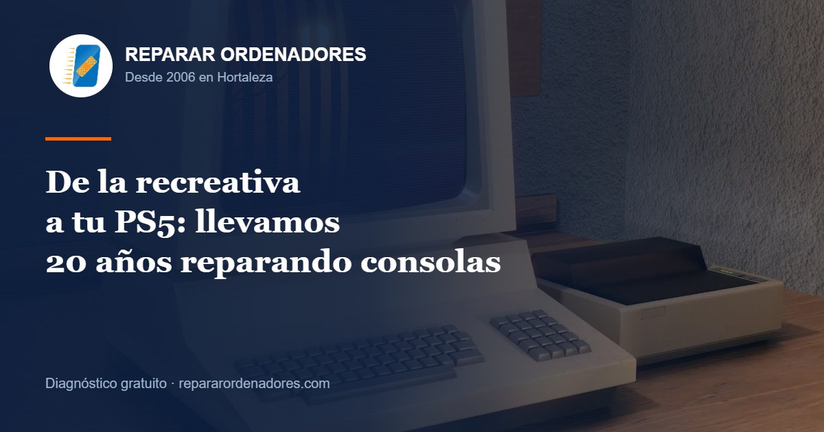 Veinte años reparando consolas en Madrid