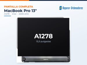 Pantalla completa MacBook Pro 13 A1278
