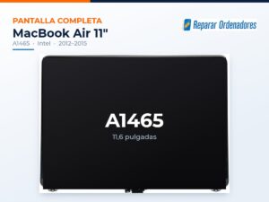 Pantalla completa MacBook Air 11 A1465