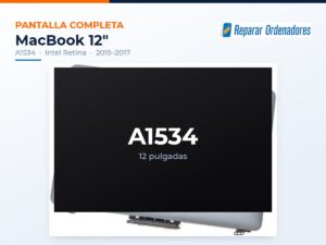 Pantalla completa MacBook 12 A1534