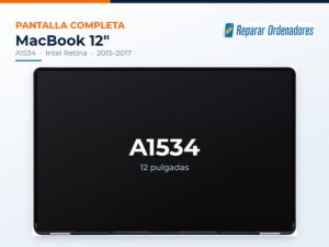 Pantalla completa MacBook 12 A1534