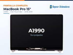 Pantalla completa MacBook Pro 15 A1990
