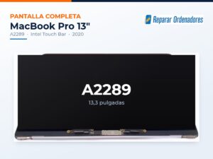 Pantalla completa MacBook Pro 13 A2289