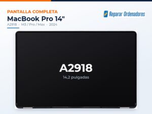 Pantalla completa MacBook Pro 14 A2918