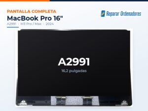 Pantalla completa MacBook Pro 16 A2991
