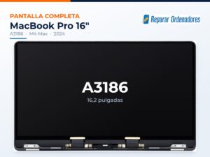 Pantalla completa MacBook Pro 16 A3186