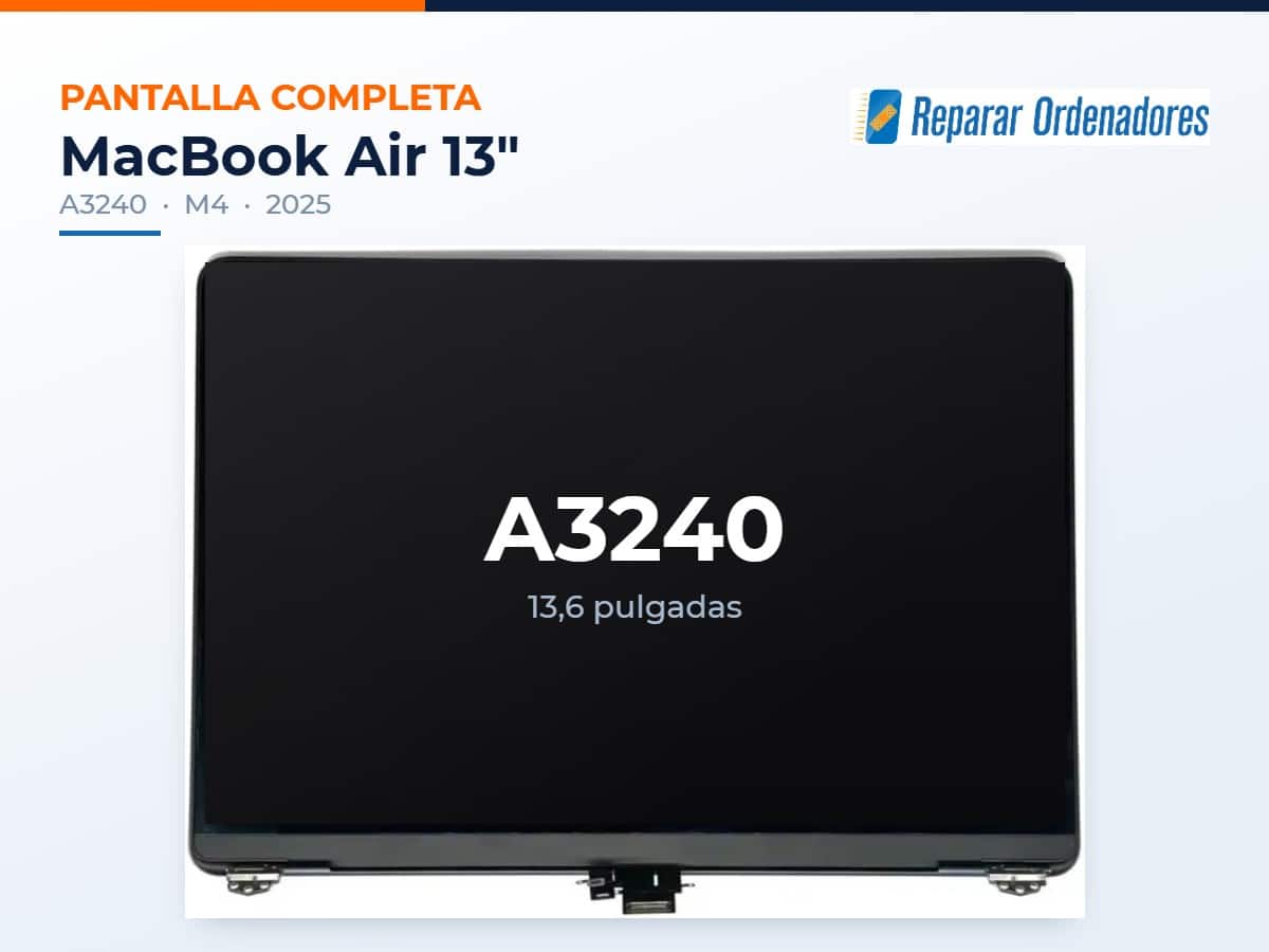 Pantalla MacBook A3240 1 Pantalla completa MacBook Air 13 A3240
