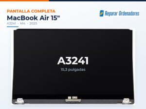 Pantalla completa MacBook Air 15 A3241