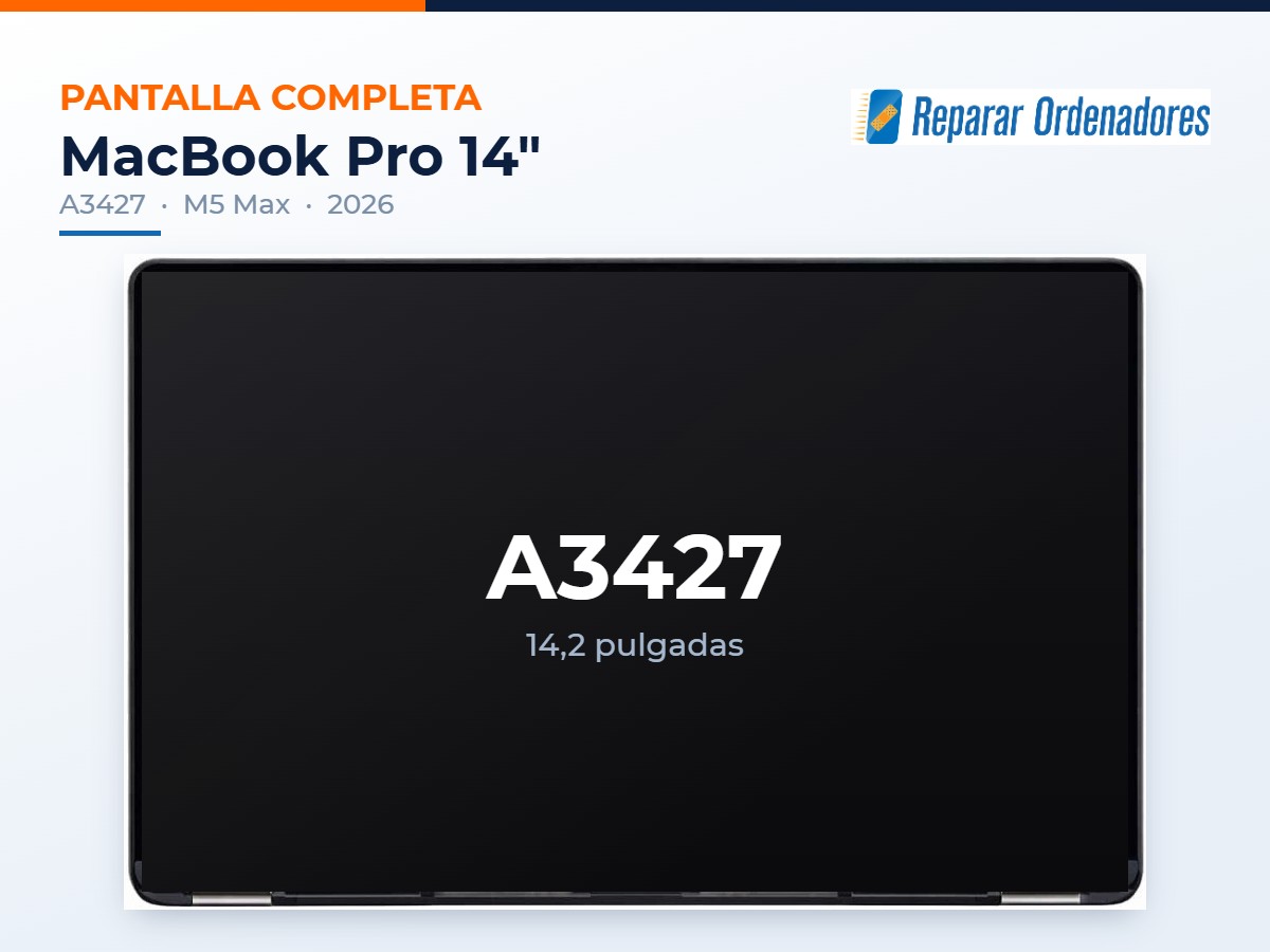 Pantalla MacBook A3427 1 Pantalla completa MacBook Pro 14 A3427