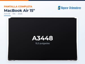 Pantalla completa MacBook Air 15 A3448