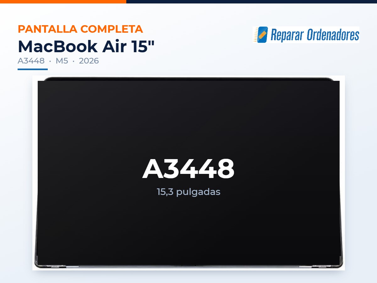 Pantalla MacBook A3448 1 Pantalla completa MacBook Air 15 A3448