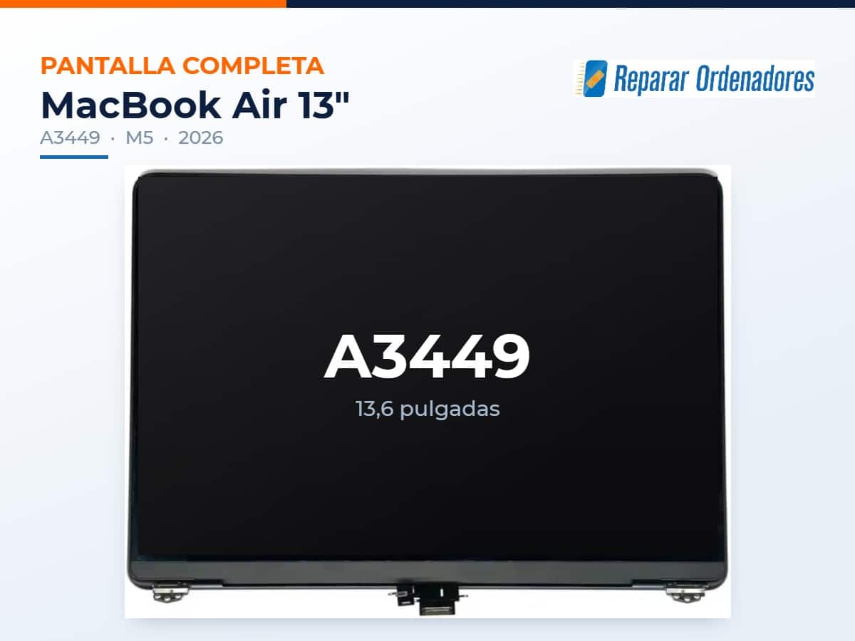 Pantalla MacBook A3449 1 Pantalla completa MacBook Air 13 A3449
