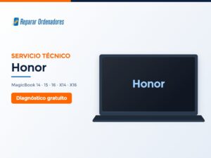 Servicio técnico de portátiles Honor en Madrid