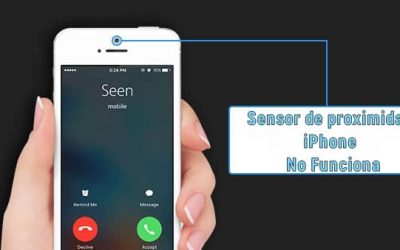 Sensor de proximidad iPhone No Funciona