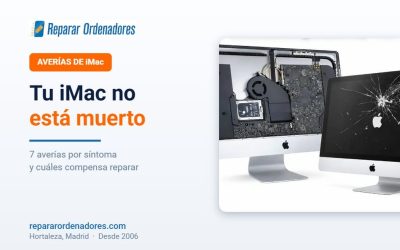 Averías de iMac por síntoma: cuáles compensa reparar