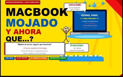 MacBook Mojado: qué hacer en los primeros minutos para salvarlo