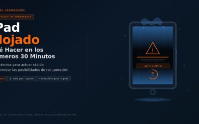 iPad Mojado: Qué Hacer en los Primeros 30 Minutos para Salvarlo